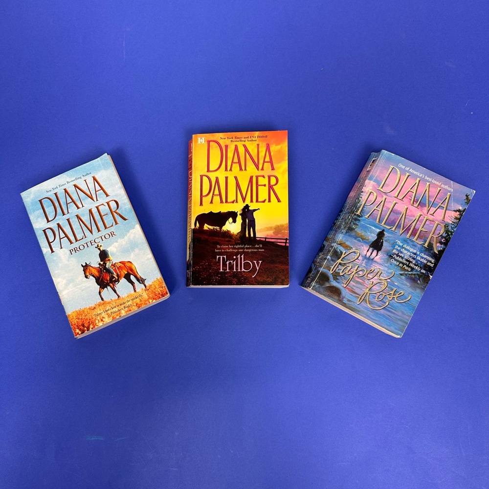 Lot of 3 Diana Palmer Paperback Books